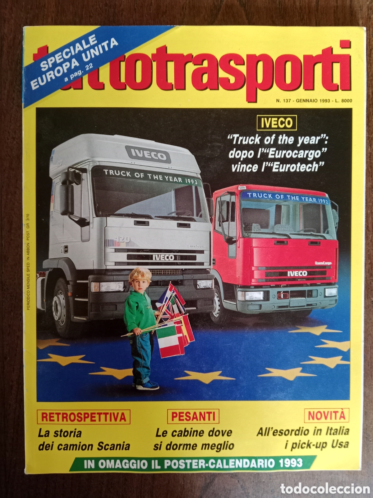 Coches: Revista tuttotransporti n. 137 de 1993 cami&oacute;n