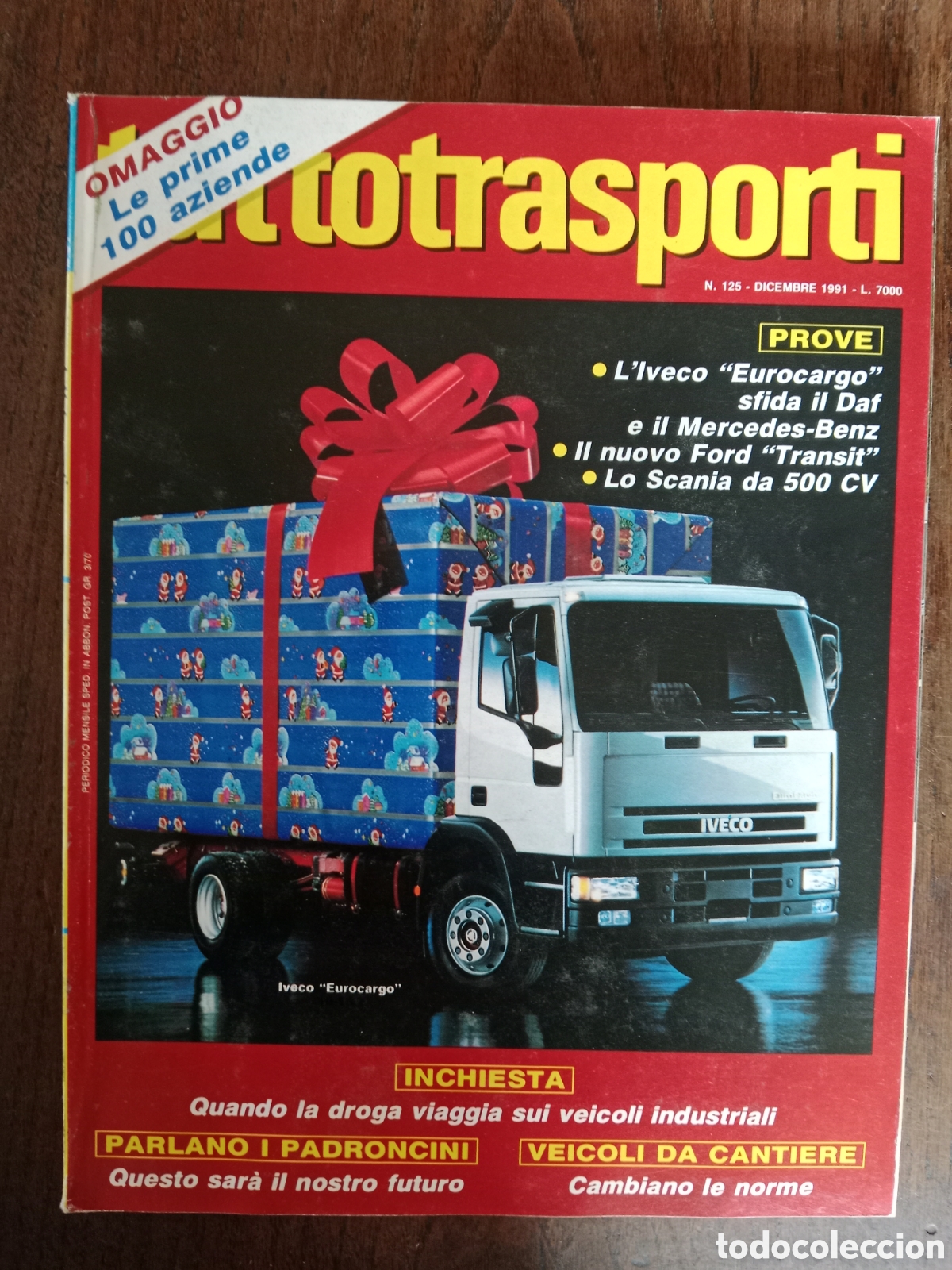 Coches: Revista tuttotransporti n. 125 de 1991 cami&oacute;n