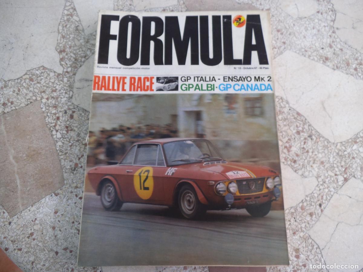 Coches: revista de coches conpeticion, formula n&ordm; 13, gp italia, gp albi, gp canada, ensayo mk 2, rallye rac