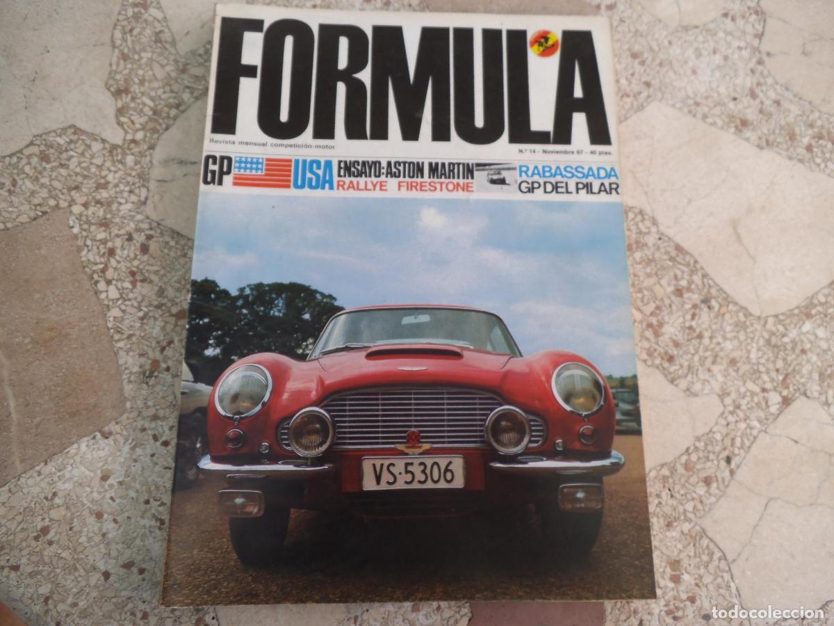 Coches: revista de coches conpeticion, formula n&ordm; 14, gp usa, rallye firestone, ensayo aston martin, rabassa