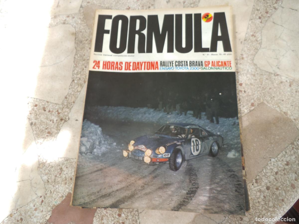 Coches: revista de coches conpeticion, formula n&ordm; 41, 24 horas daytona, ensayo toyota2300, rallye costa brav
