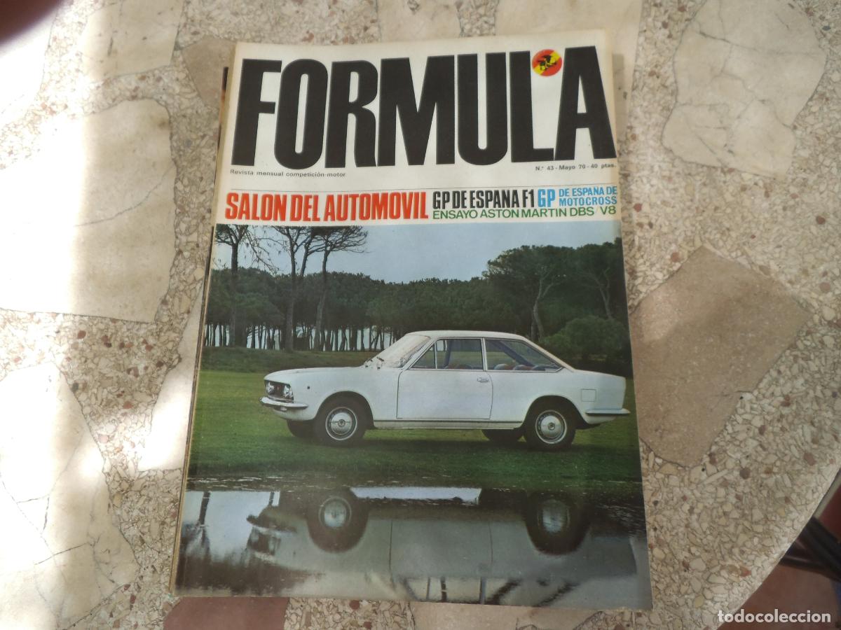 Coches: revista de coches conpeticion, formula n&ordm; 43, ensayo aston martin dbs v8, salon del automovil,