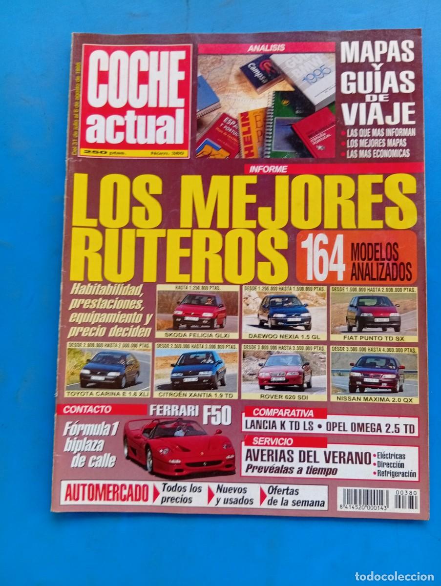 Coches: COCHE ACTUAL. N&ordm; 380. A&Ntilde;O 1995. TOYOTA CARINA E 2.0 AUTOM&Aacute;TICO. COMP: OPEL OMEGA 2.5 TD.... LEER.