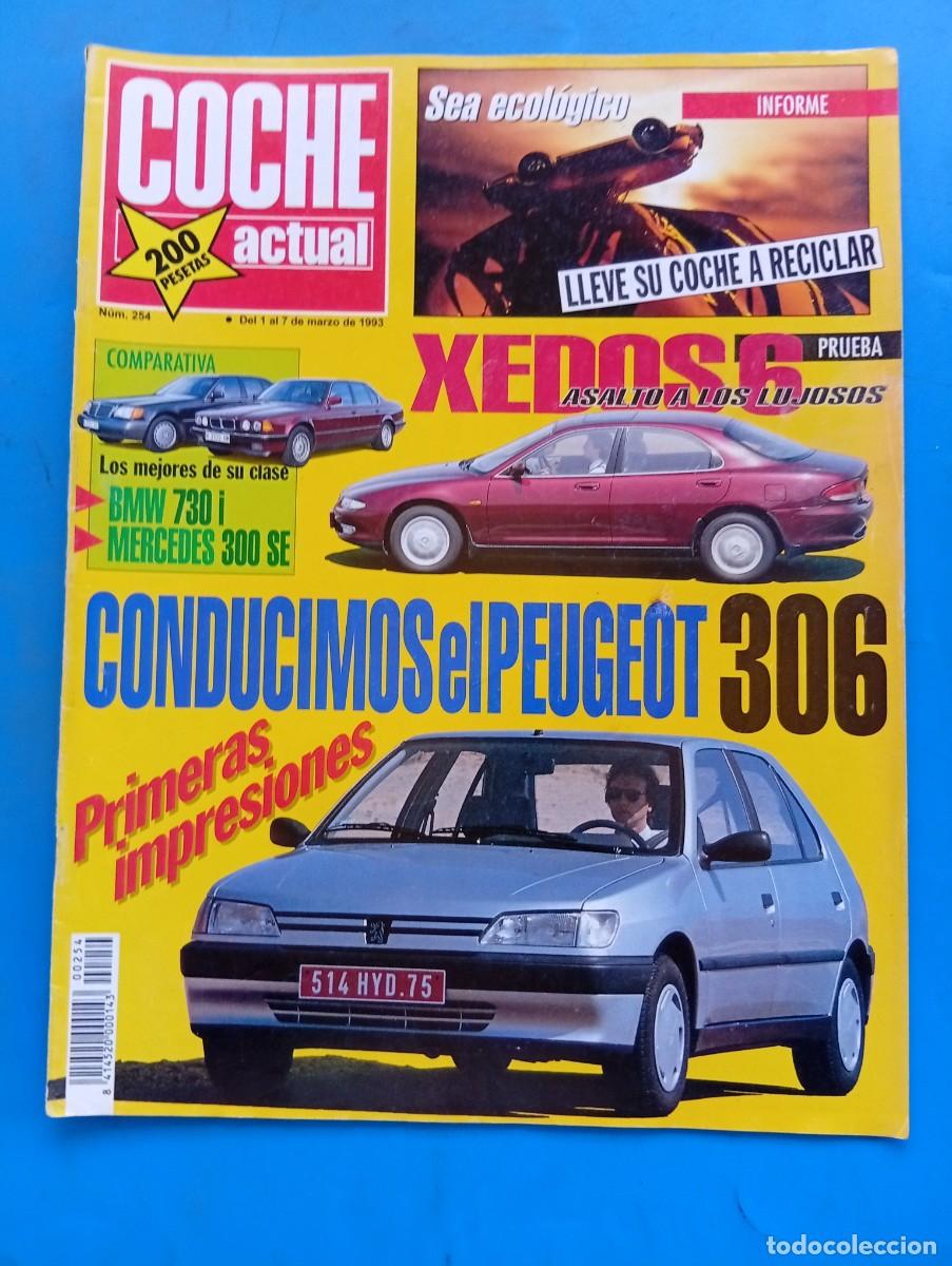 Coches: COCHE ACTUAL. N&ordm; 254. A&Ntilde;O 1993. PRUEBA: MAZDA XEDOS 6. BMW 730 I. MERCEDES 300 SE. HARLEY DAV.. LEER