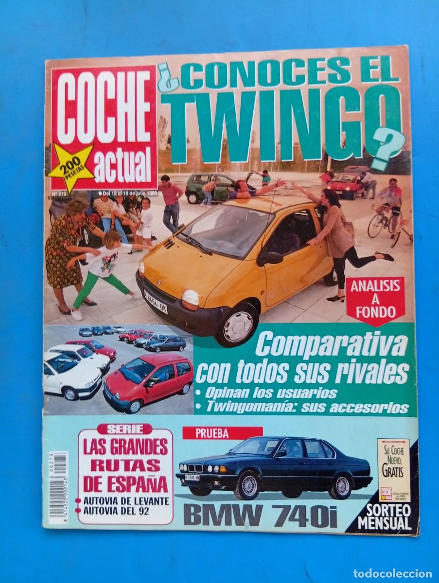 Coches: COCHE ACTUAL. N&ordm; 273. A&Ntilde;O 1993. RENAULT TWINGO. BMW 740 I. HARLEY DAVIDSON SPRINGER SOFTAIL... LEER.