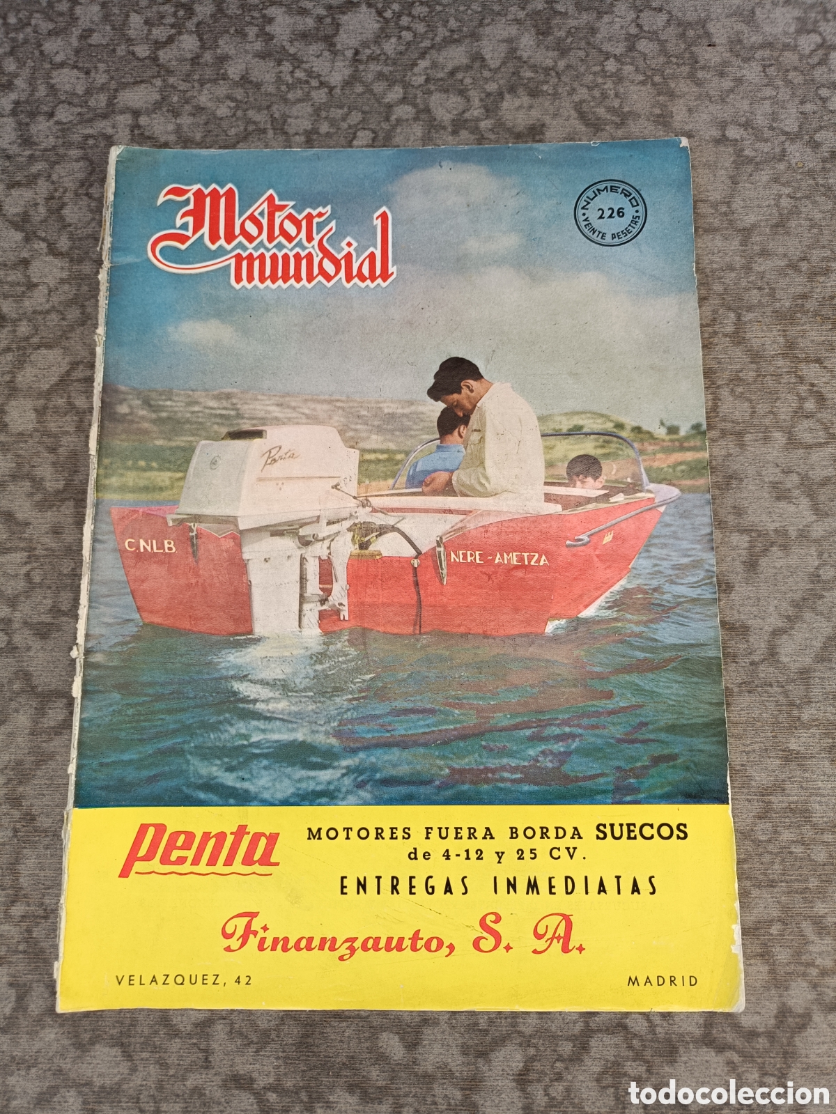 Coches: Revista Motor Mundial n&uacute;m 226 de Junio de 1963