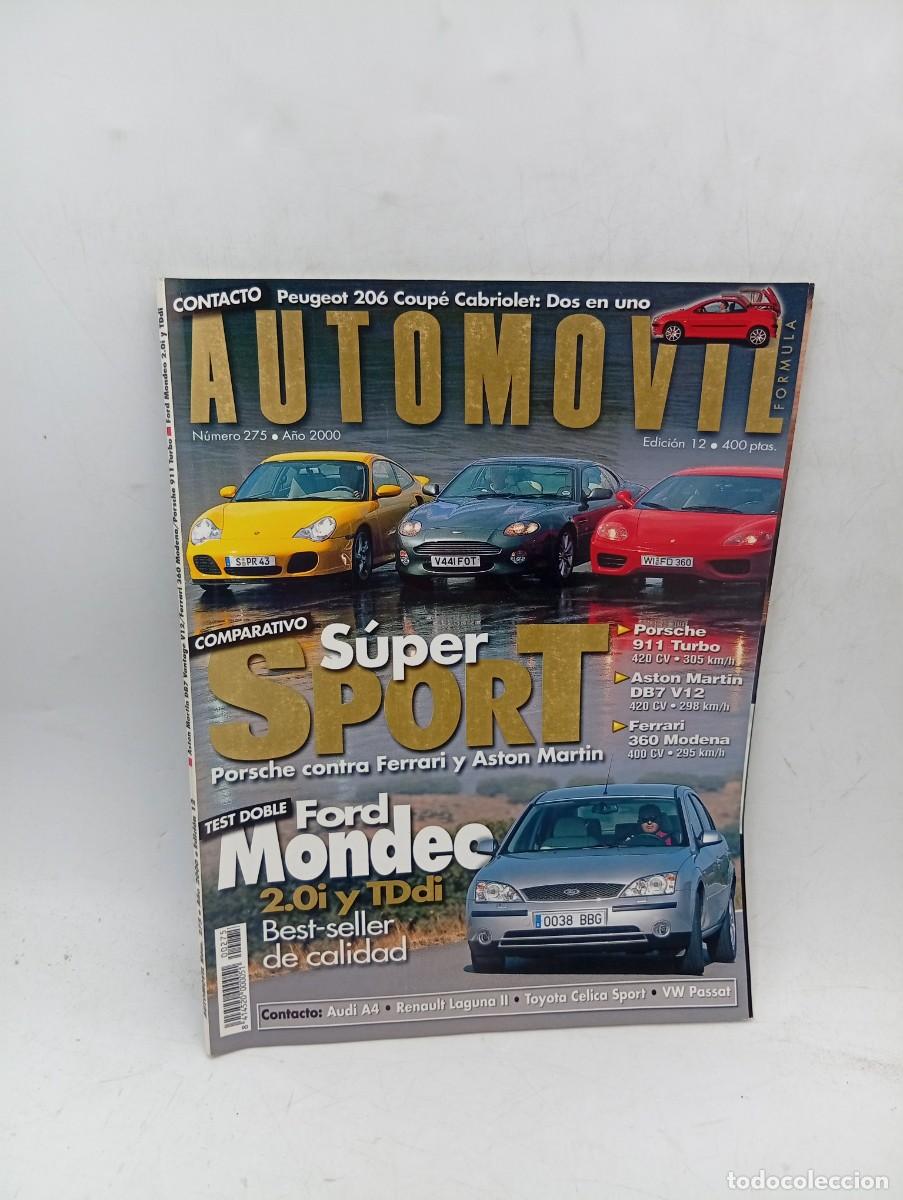 Coches: AUTOMOVIL. N&ordm; 275. A&Ntilde;O 2000. PORSCHE 911 TURBO. ASTON MARTIN DB7 V12.... LEER.
