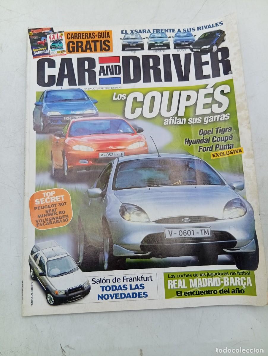 Coches: CAR AND DRIVER. N&ordm; 25. A&Ntilde;O 1997. VOLKSWAGEN ESCARABAJO. ESCAPADA: LA COMARCA DEL AMPURD&Aacute;N. SA.. LEER