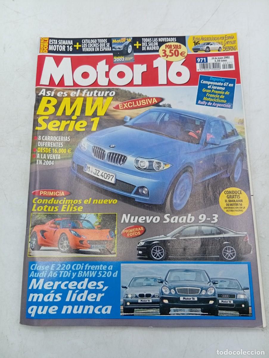 Coches: MOTOR 16. N&ordm; 971. A&Ntilde;O 2002. PRUEBA: PEUGEOT 206 SW. LA AUTOMOCI&Oacute;N ESPA&Ntilde;OLA EN 2001. SAAB 9-3.. LEER