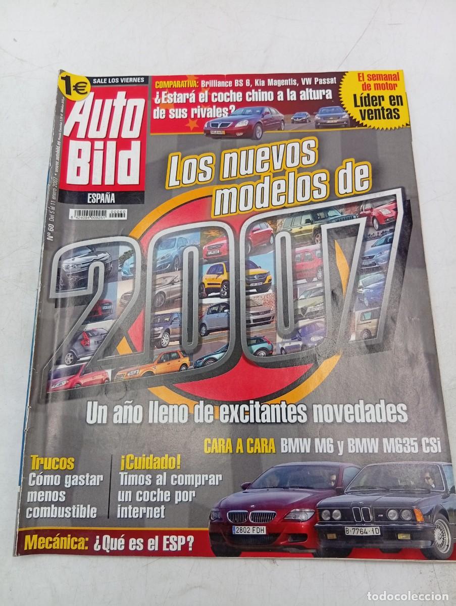Coches: AUTO BILD. N&ordm; 60. A&Ntilde;O 2007. PRUEBA : AUDI A4 AVANT 3.0 TDI. RENAULT MEGANE GT. SKODA RS 2.0.... LEER