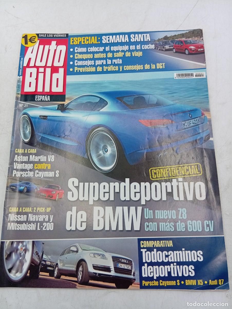 Coches: AUTO BILD. N&ordm; 21. A&Ntilde;O 2006. PRUEBA : OPEL ASTRA TWIN TOP. OPEL PERIVA OPC. JEEP COMMANDER..... LEER