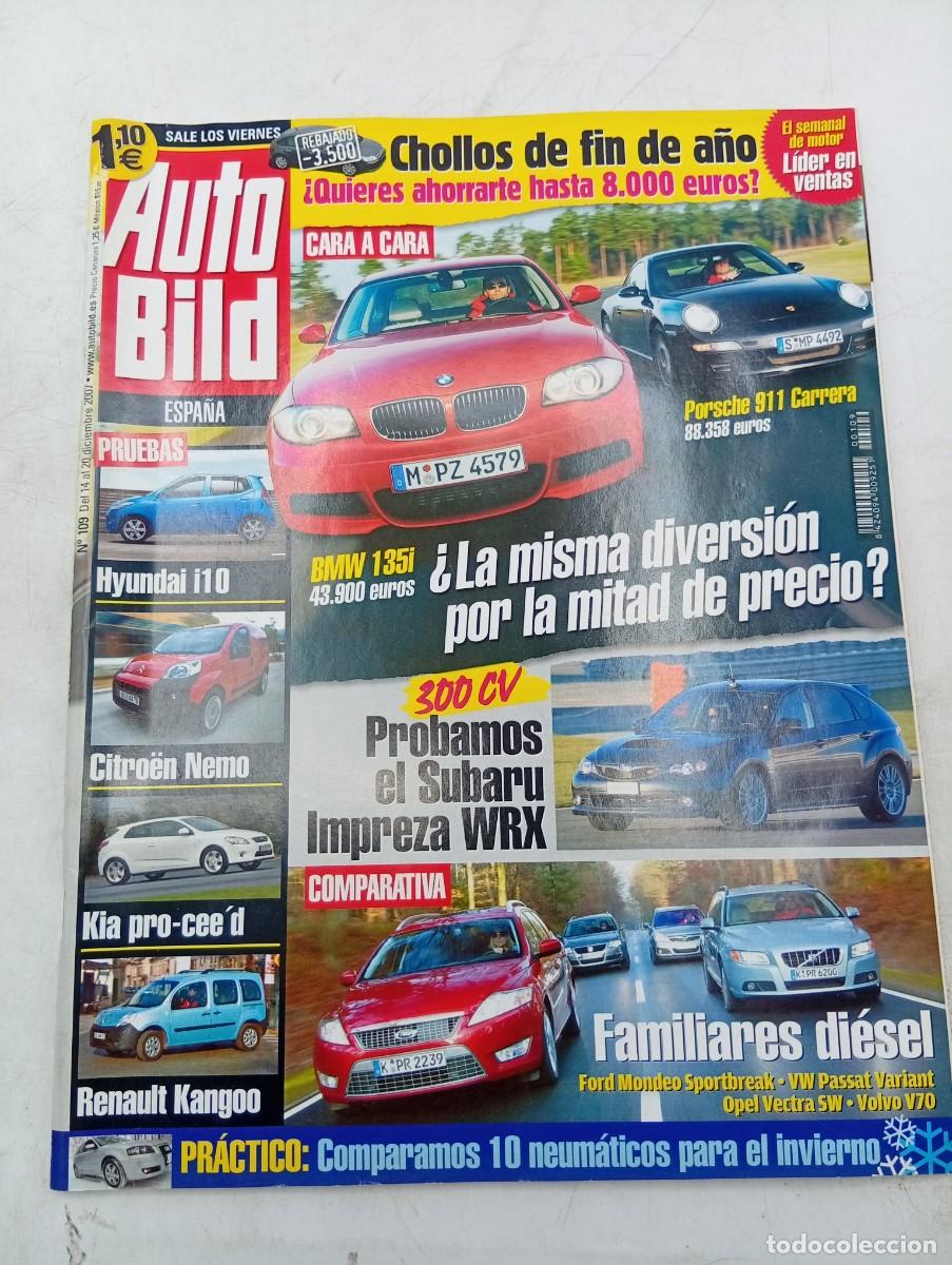 Auto: AUTO BILD. N&ordm; 109. A&Ntilde;O 2007. PRUEBA : HYUNDAI I10. CITRO&Euml;N NEMO. KIA PRO-CEE&acute;D. RENAULT KANG... LEER