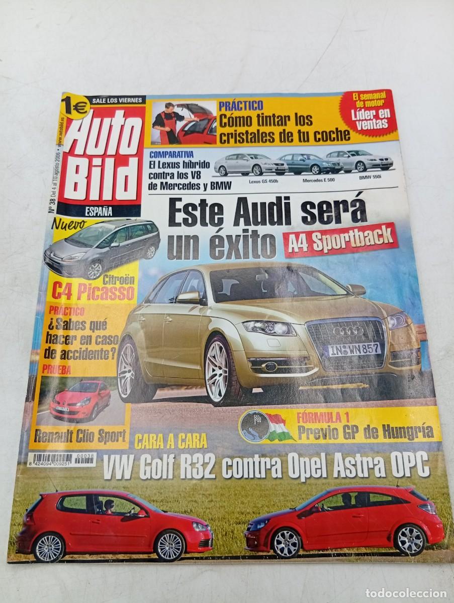 Coches: AUTO BILD. N&ordm; 38. A&Ntilde;O 2006. PRUEBA : OPEL ASTRA OPC. MINI COOPER S. BMW Z4 2.0I. OPEL..... LEER