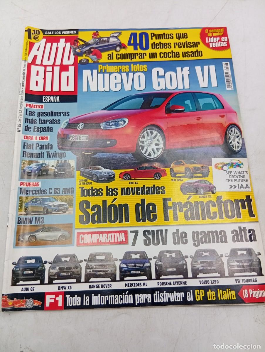 Coches: AUTO BILD. N&ordm; 95. A&Ntilde;O 2007. PRUEBA : BMW M3. MERCEDES C 63 AMG. AUDI A8. KIA RIO 1.5 CRDI.... LEER