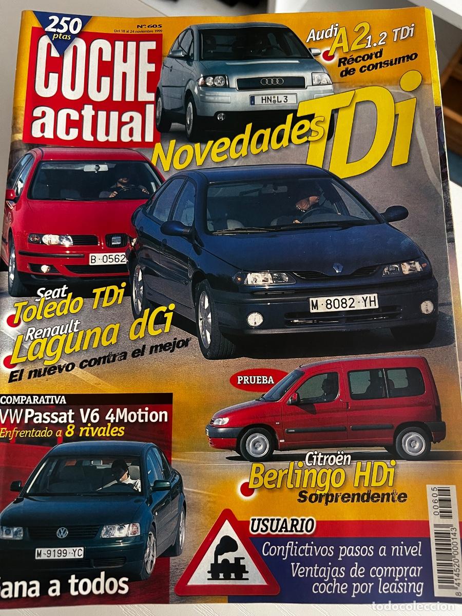Coches: COCHE ACTUAL. N&ordm; 605. NOVIEMBRE 1999. PRUEBA: TATA SAFARI 2.0 TDi. CITRO&Euml;N BERLINGO 2.0 HDI. LEER