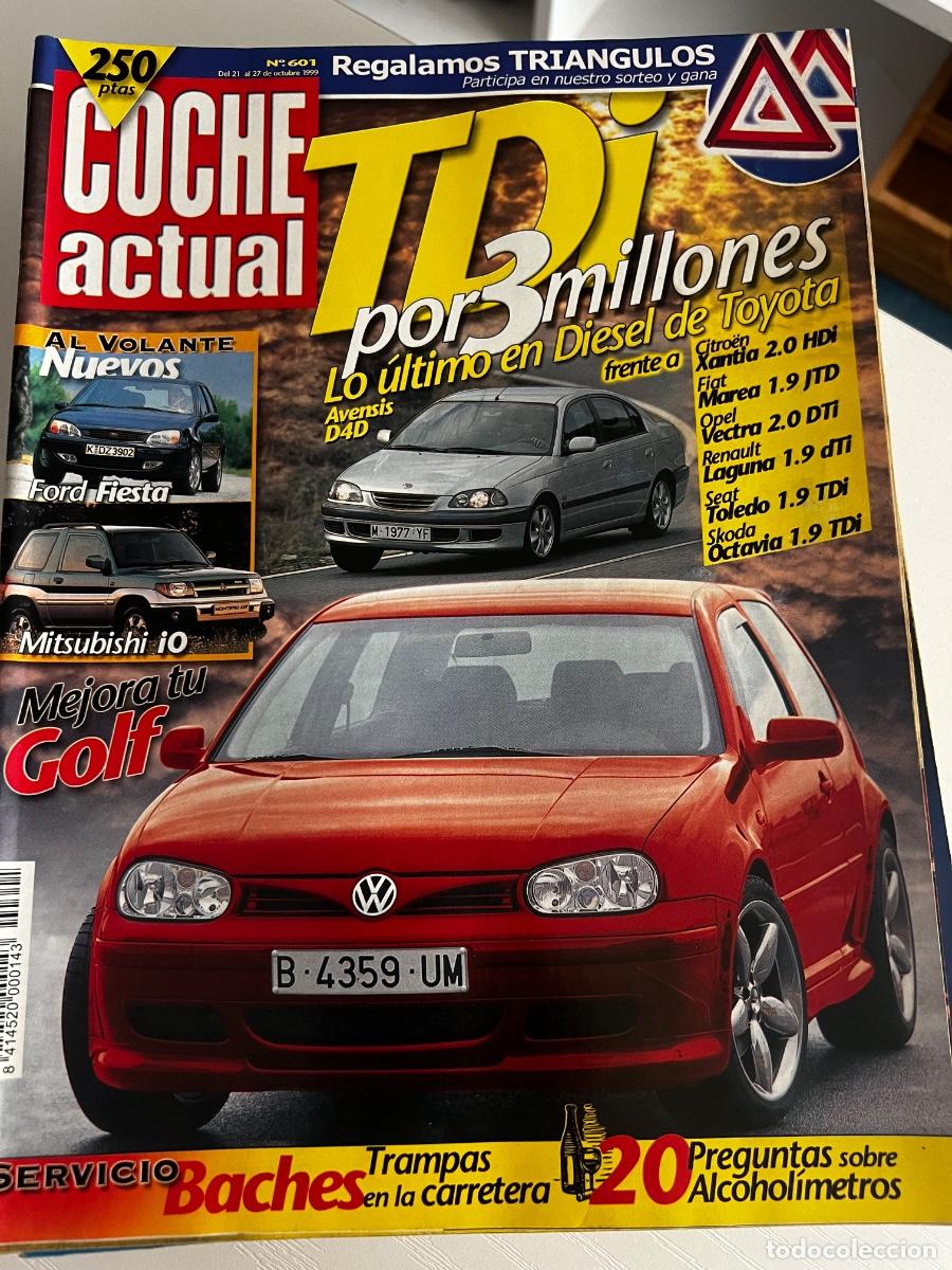 Coches: COCHE ACTUAL. N&deg; 601. OCTUBRE 1999. CITROEN XANTIA 2.0 HDI. FIAT MAREA 1.9 JTD.