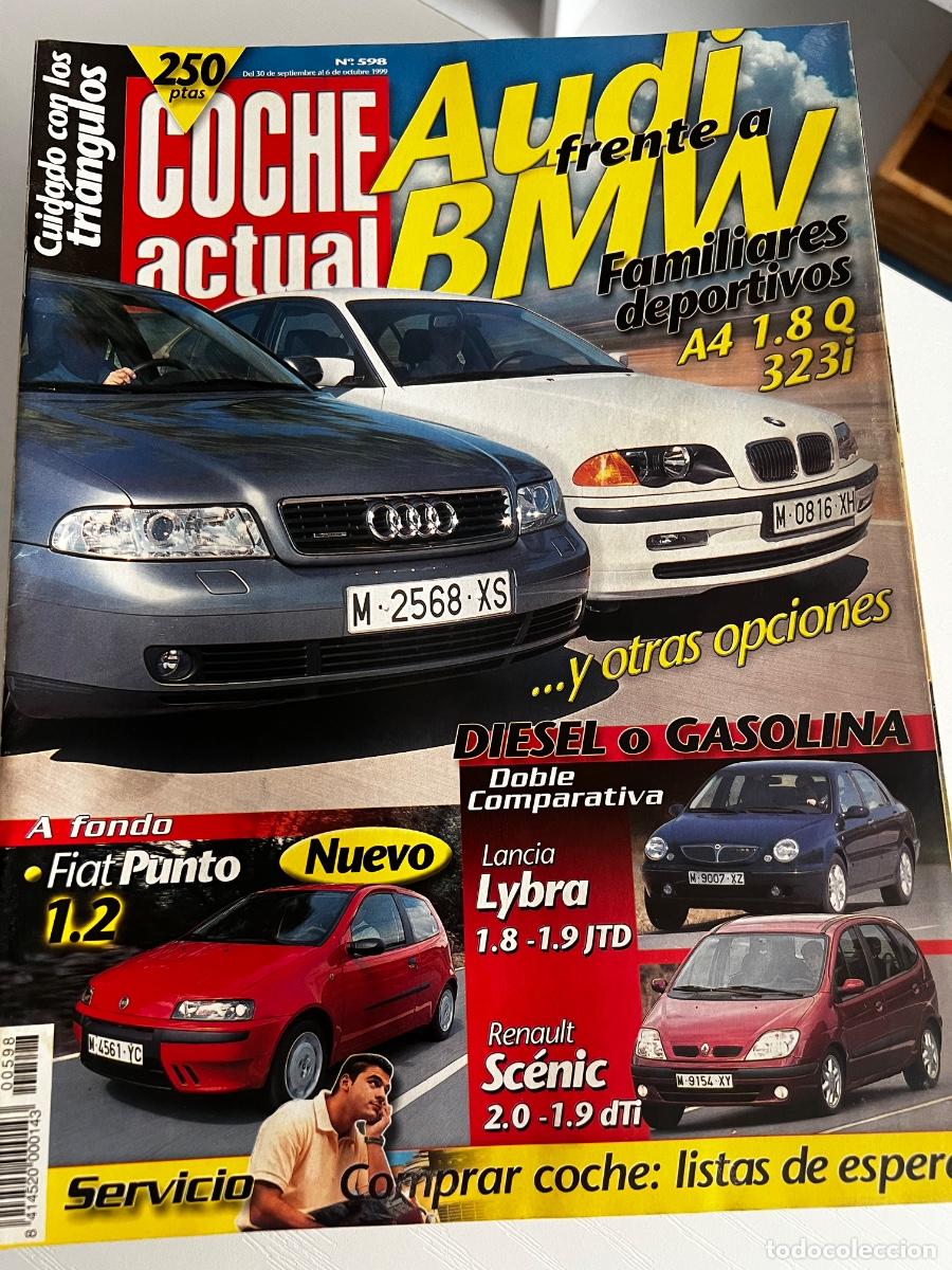 Coches: MITSUBISHI CARISMA EVO VI. AUDI S4. TOYOTA AVENSIS PICNIC 2.0 OPEL ZAFIRA 1.8