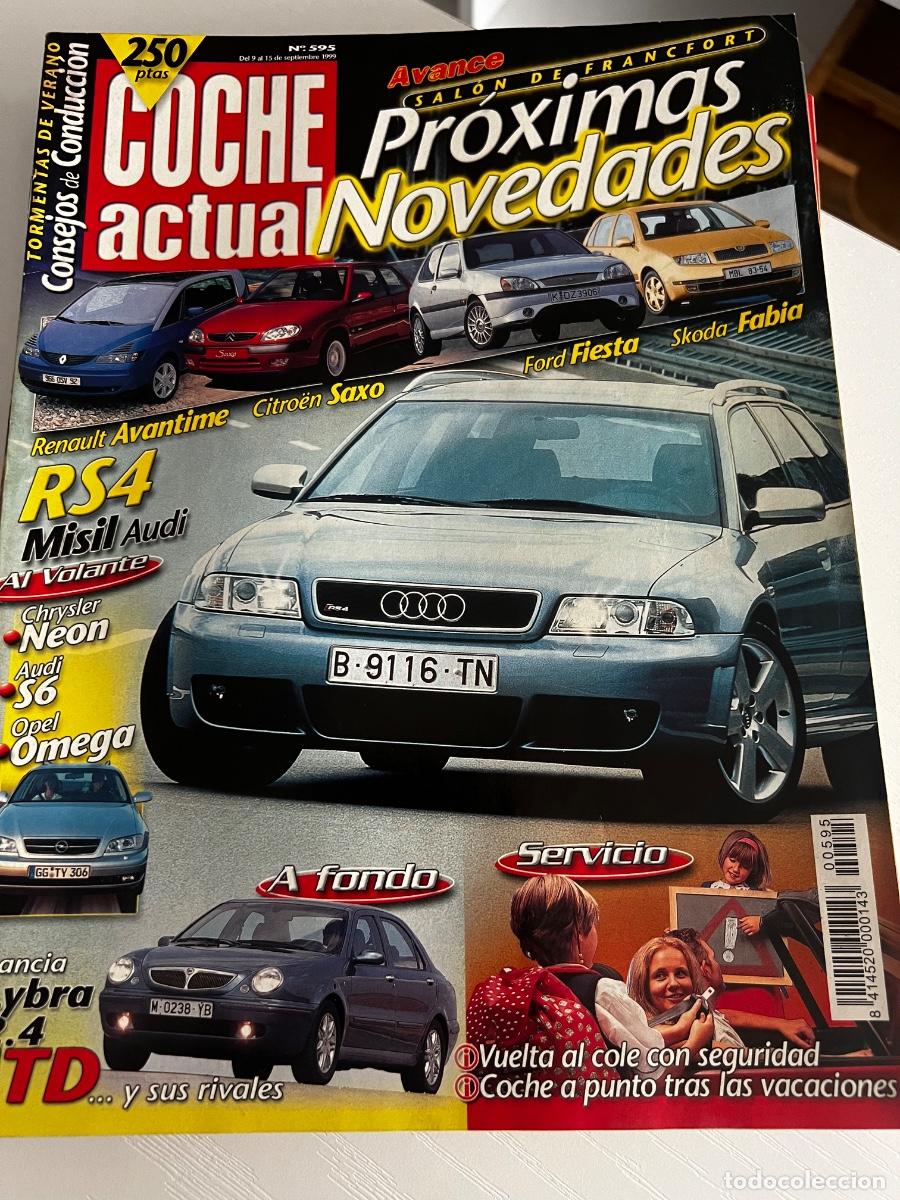 Coches: COCHE ACTUAL. N&ordm; 595. A&Ntilde;O 1999. PRUEBA: LANCIA LYBRA 2.4 JTD LX. CHRYSLER NEON. SPORT: C&Oacute;MO E.. LEER