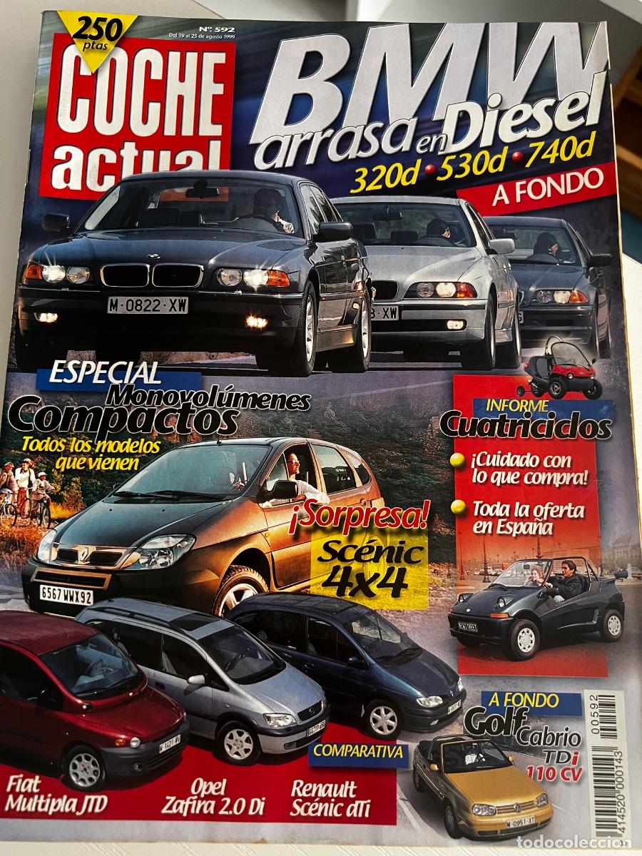 Coches: COCHE ACTUAL. N&ordm; 592. A&Ntilde;O 1999. ESPECIAL MONOVOLUMENES COMPACTOS. SCENIC 4X4.