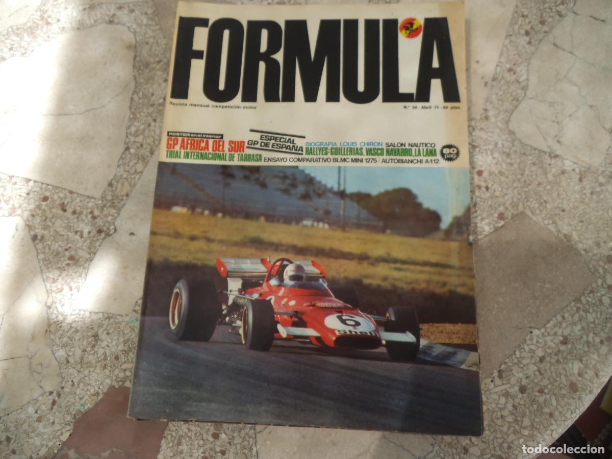Coches: formula n&ordm; 54, especial gp de espa&ntilde;a, ensayo comparativo blmc mini1275/ autobianchi a-112