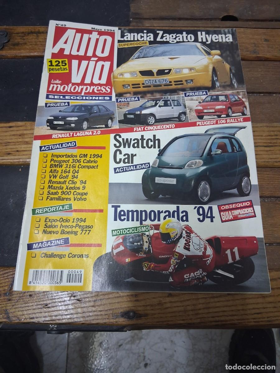 Coches: Revista auto via 49 Lancia Zagato Swatch Car avi&oacute;n Boein 777