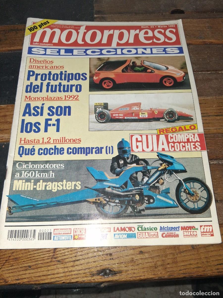 Coches: Revista coche motor motorpress 23 Hovercraft Bertone Lamborghini