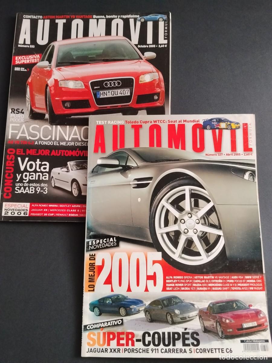 Coches: Revista AUTOM&Oacute;VIL N&uacute;mero 327 y 333