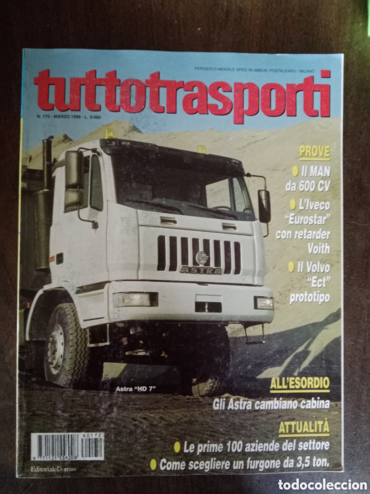Coches: Revista tuttotransporti n. 172 de 1996 cami&oacute;n