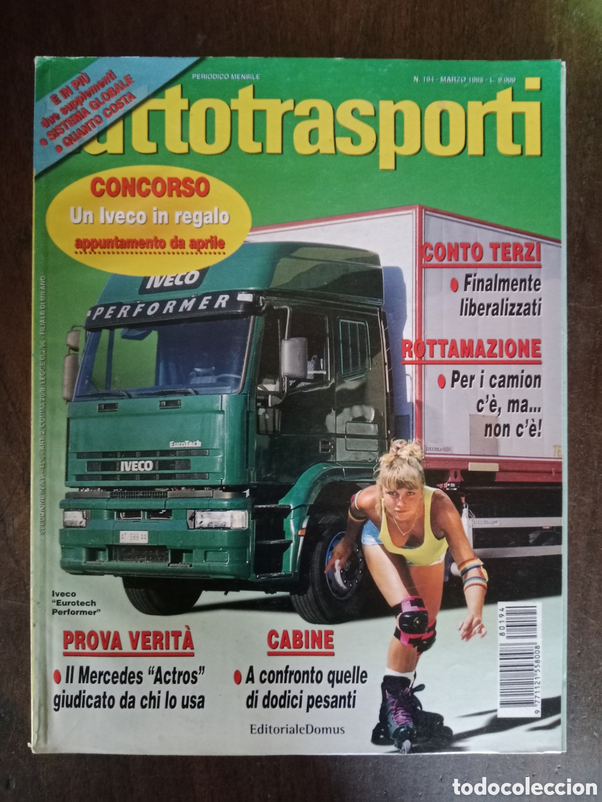 Coches: Revista tuttotransporti n. 194 de 1998 cami&oacute;n