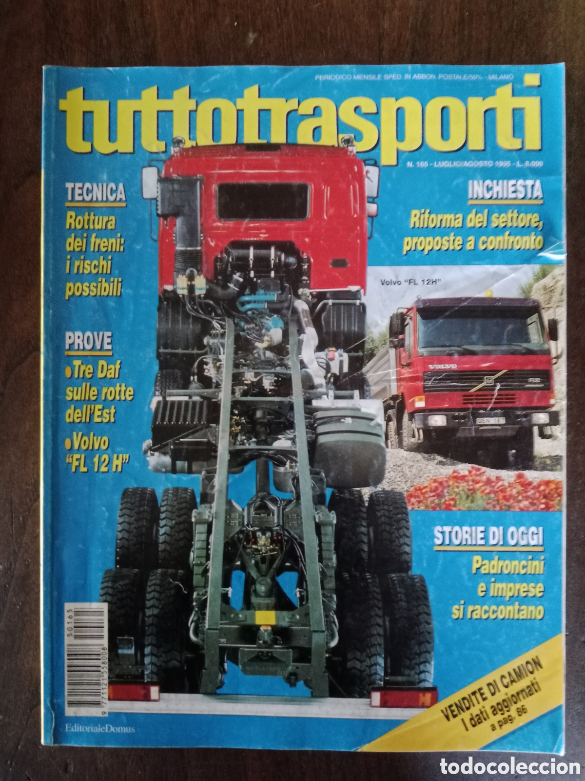 Coches: Revista tuttotransporti n. 165 de 1995 cami&oacute;n