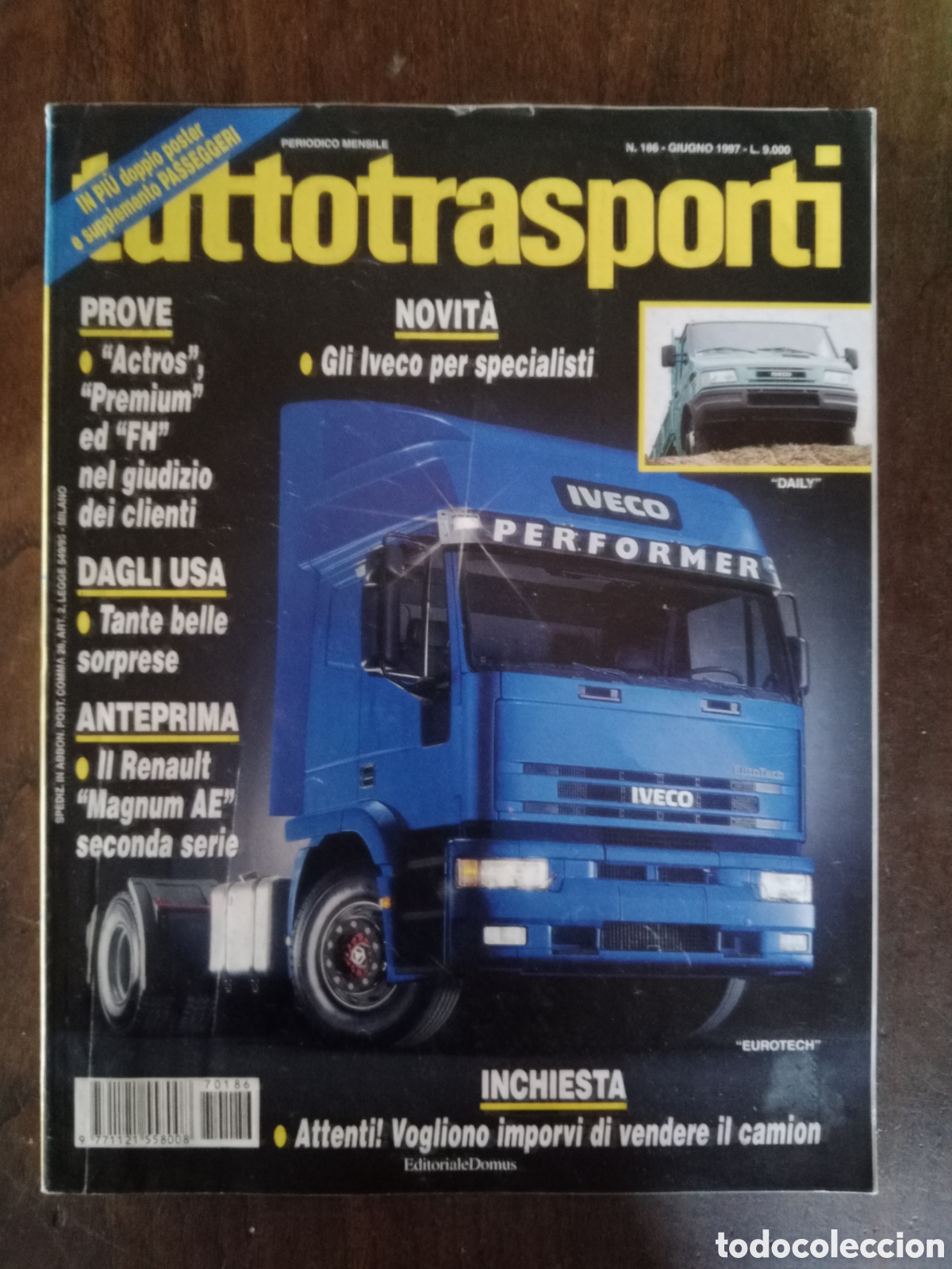 Coches: Revista tuttotransporti n. 186 de 1997 cami&oacute;n