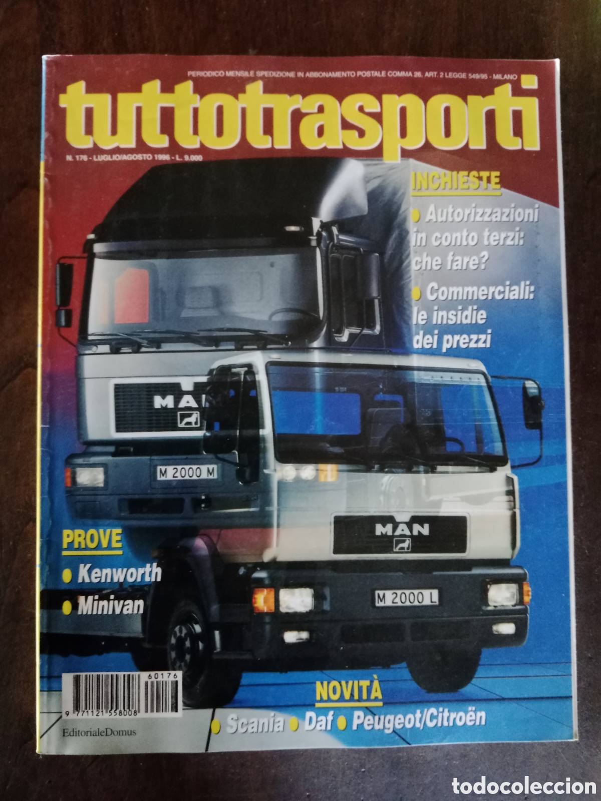 Coches: Revista tuttotransporti n. 176 de 1996 cami&oacute;n