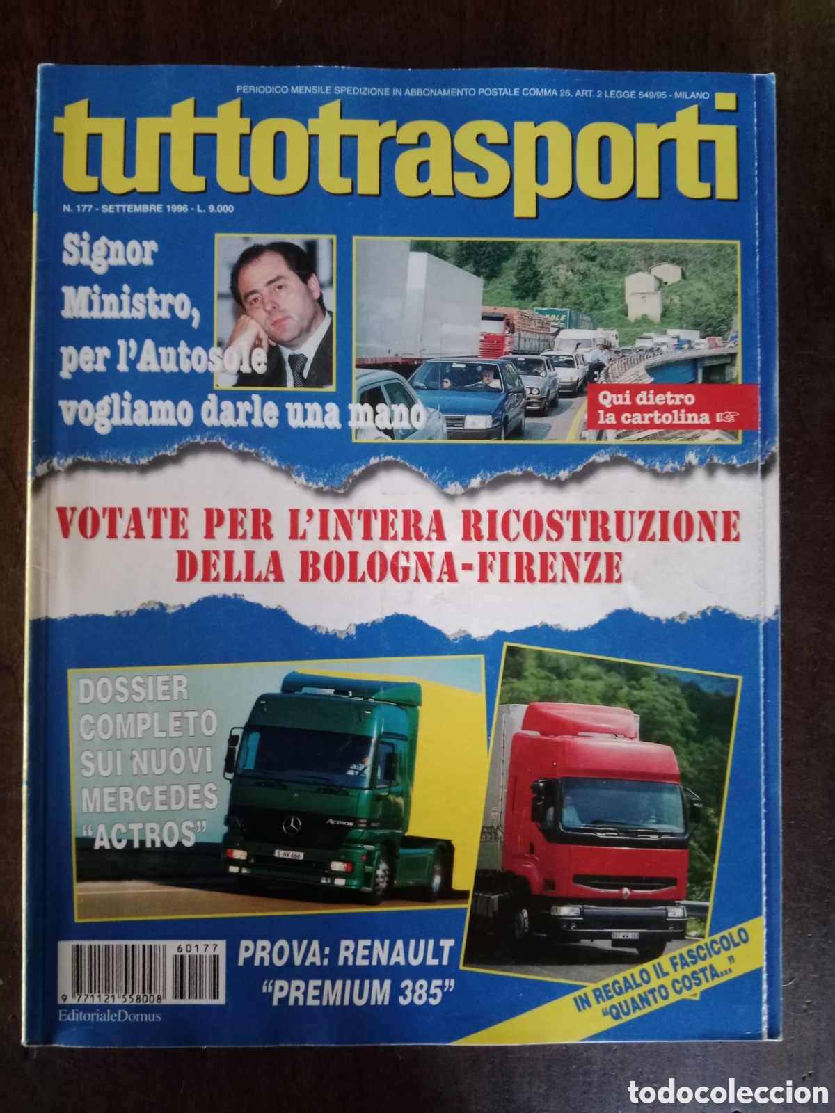 Coches: Revista tuttotransporti n. 177 de 1996 camion