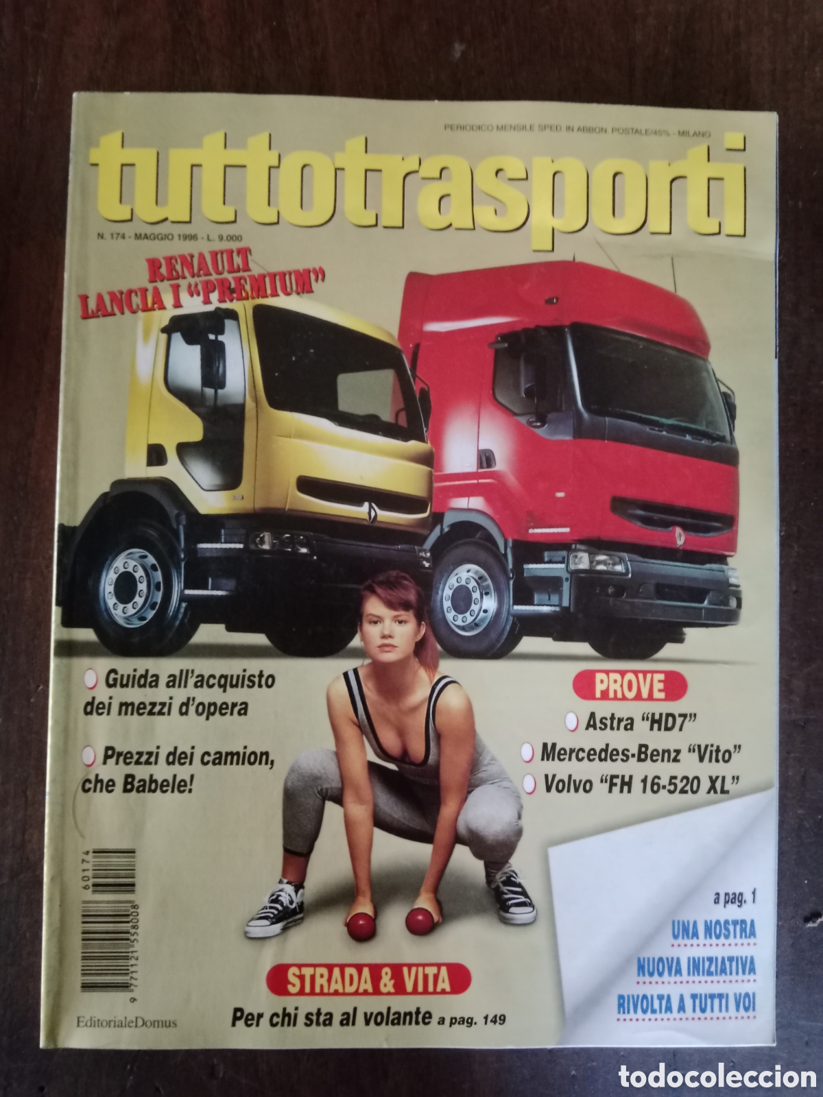 Coches: Revista tuttotransporti n. 174 de 1996 cami&oacute;n