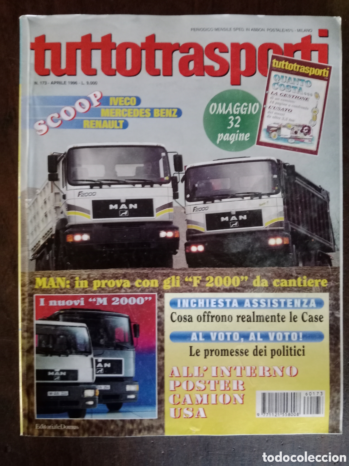 Coches: Revista tuttotransporti n. 173 de 1996 cami&oacute;n