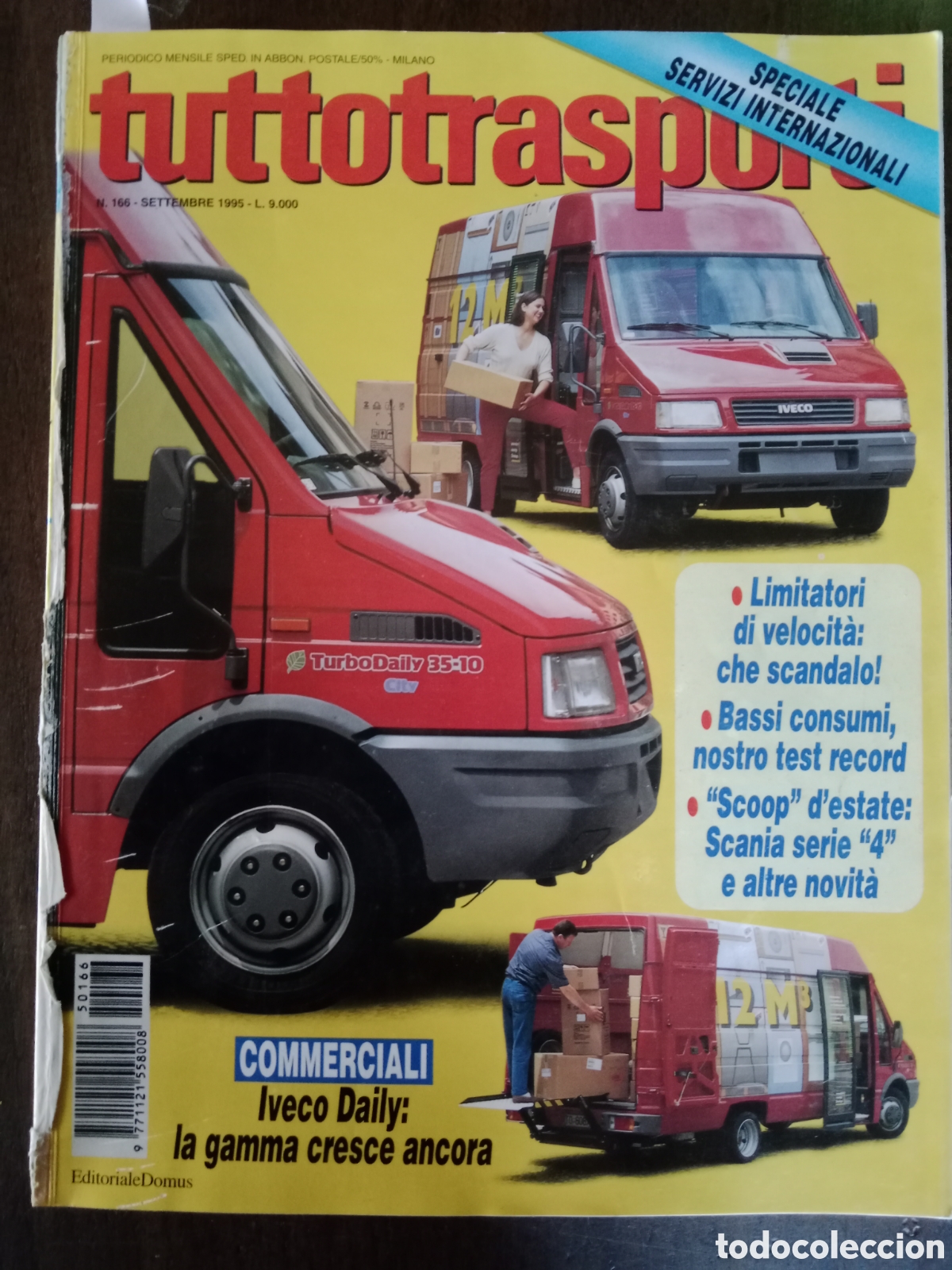 Coches: Revista tuttotransporti n. 166 de 1995 cami&oacute;n
