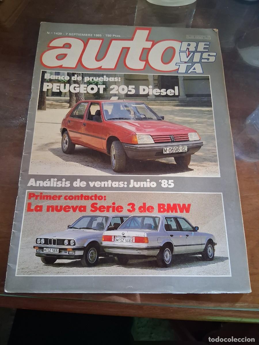Coches: Revista auto coche 1439 Peugeot 205 SRD BMW serie 3 325
