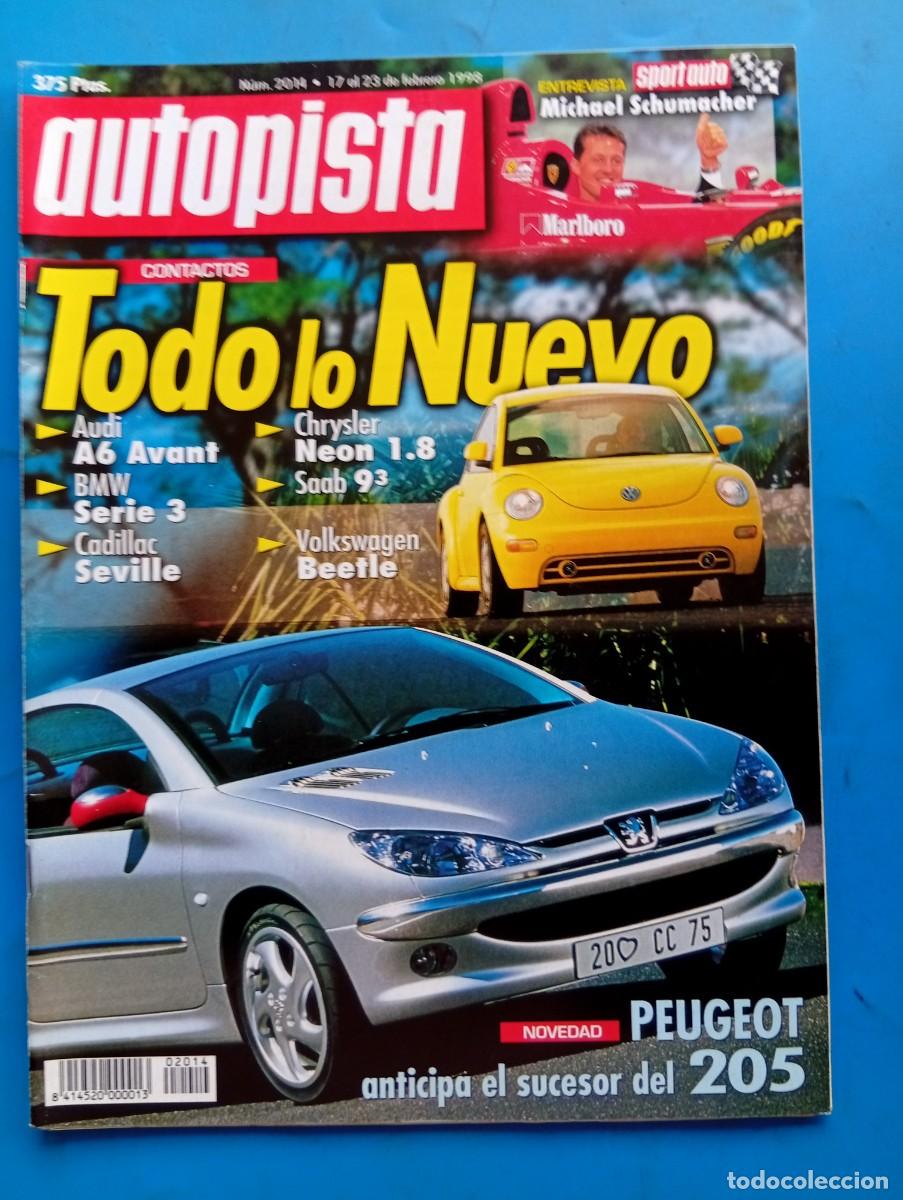 Coches: AUTOPISTA. N&ordm; 2014. A&Ntilde;O 1998. PRUEBA: AUDI A6 2.8 QUATTRO TIPTRONIC. ENTREVISTA: MAICHAEL SCH.. LEER