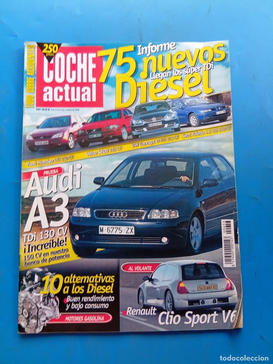 Coches: COCHE ACTUAL. N&ordm; 653. OCTUBRE 2000. PRUEBA: AUDI A3 1.9 TDi 130 CV. CHEVROLET ALERO 3.4.... LEER.