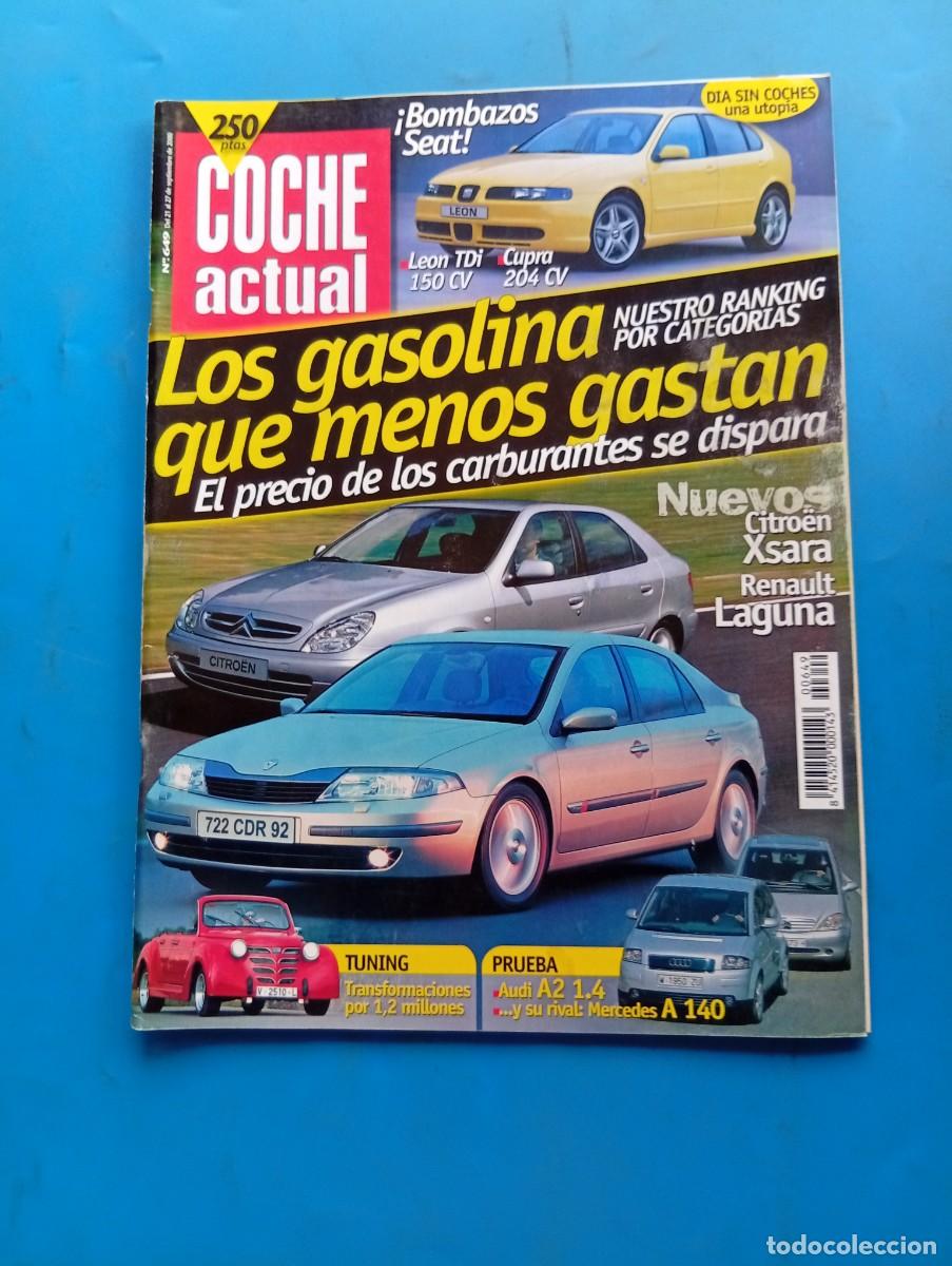 Carros: COCHE ACTUAL. N&ordm; 649. A&Ntilde;O 2000. PRUEBA: AUDI A2 1.4. ISUZU TROOPER 3.0 TD DSB 3 PUERTAS. PROT.. LEER