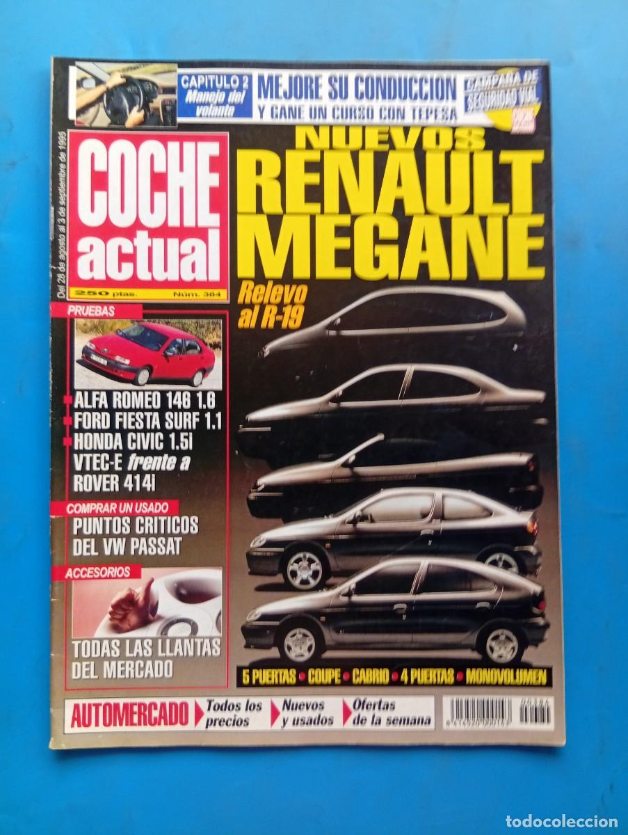 Coches: COCHE ACTUAL. N&ordm; 384. A&Ntilde;O 1995. PRUEBA: ALFA ROMEO 146 1.6 HONDA. FORD FIESTA 1.1 SURF 3P... LEER