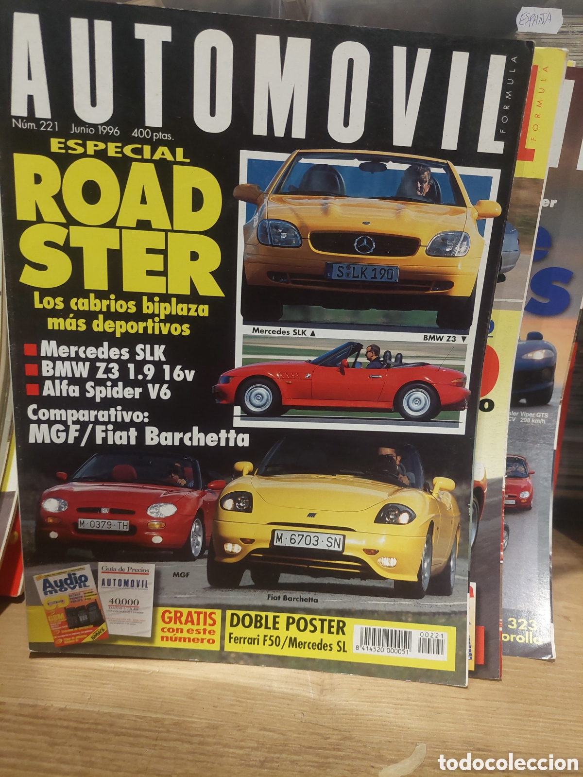 Coches: REVISTA AUTOM&Oacute;VIL 1996