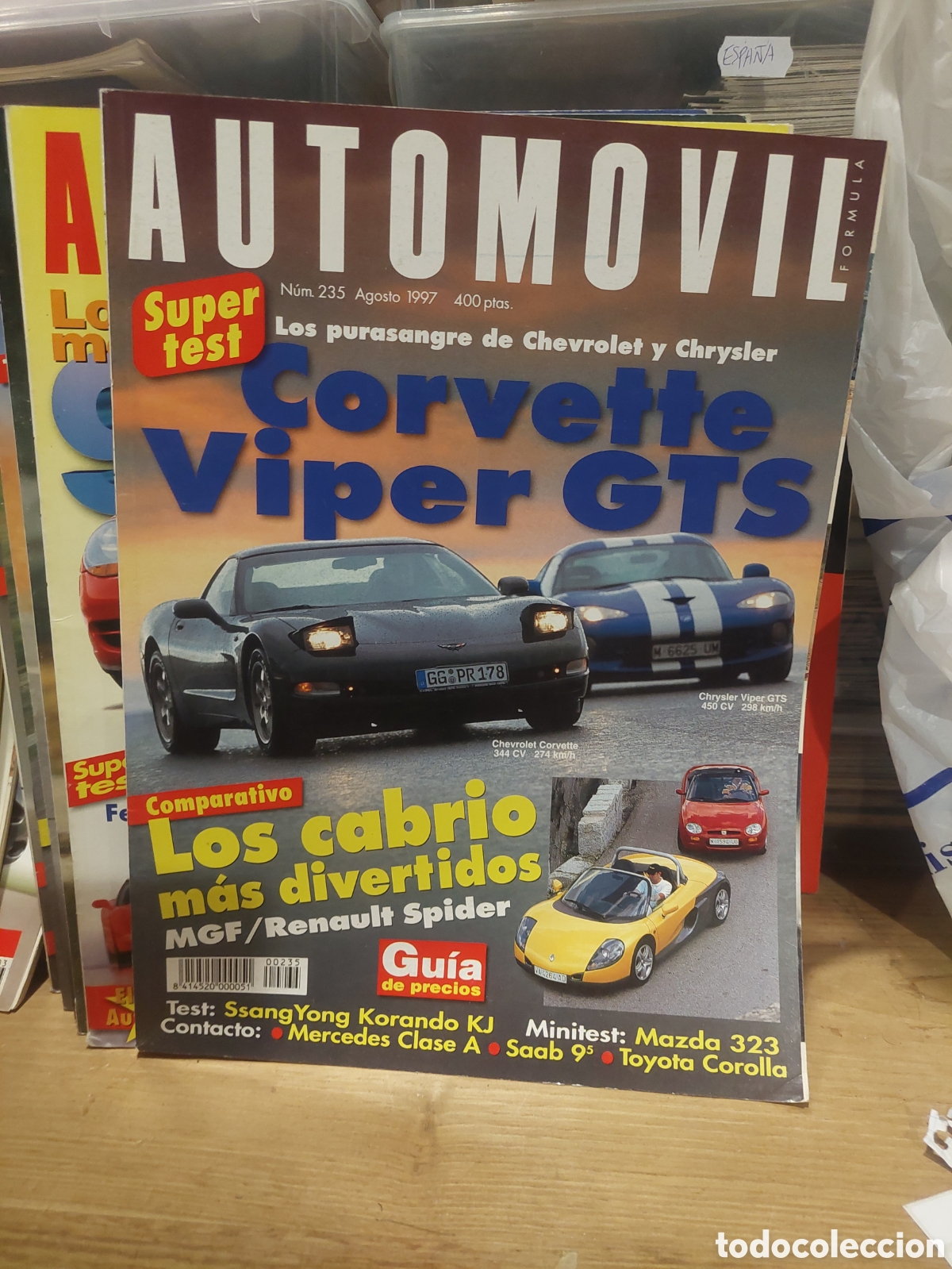 Coches: REVISTAS AUTOM&Oacute;VIL 1997