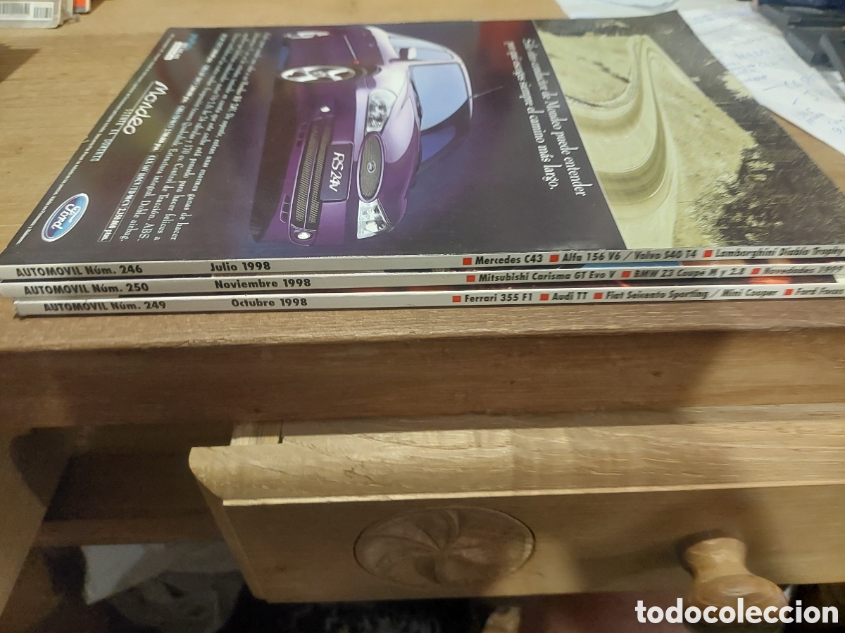 Coches: REVISTAS AUTOM&Oacute;VIL 1998 - Foto 4