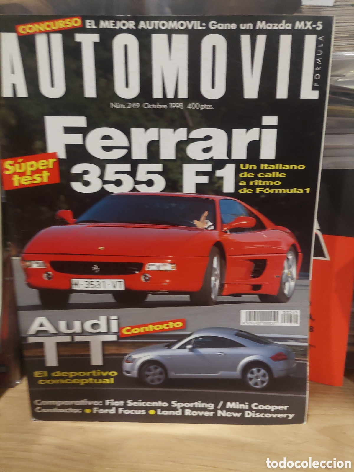 Coches: REVISTAS AUTOM&Oacute;VIL 1998