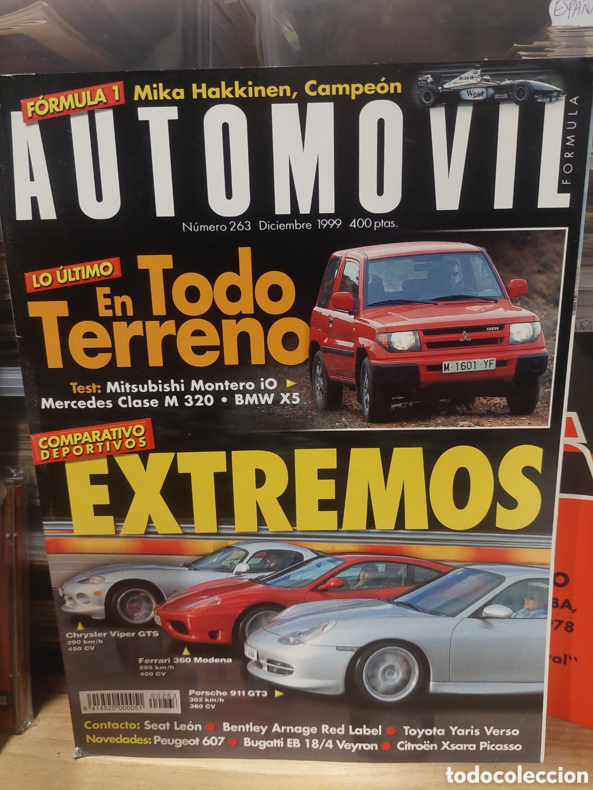 Coches: REVISTAS COCHES AUTOM&Oacute;VIL 1999 263 261 262