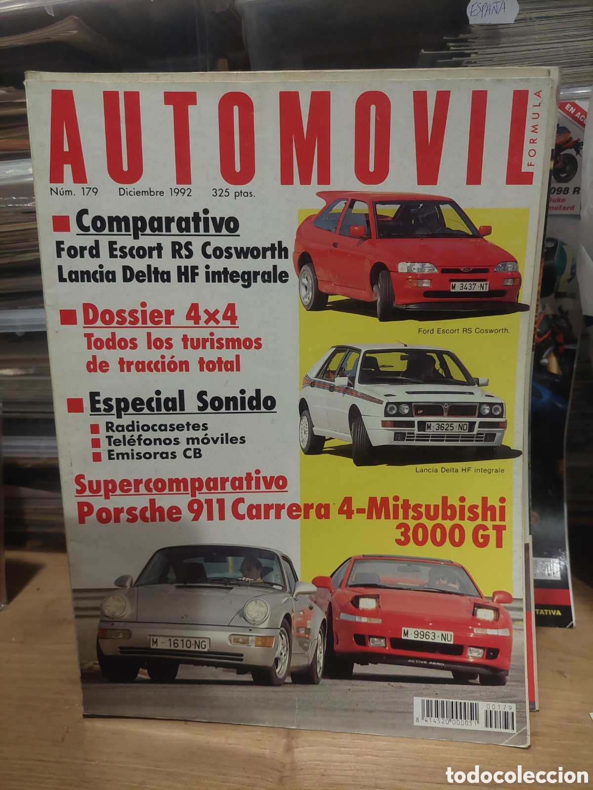 Coches: REVISTAS COCHES AUTOM&Oacute;VIL 1992 178 179 182 183 184 186 187 188 189 1994 203 196 197 199