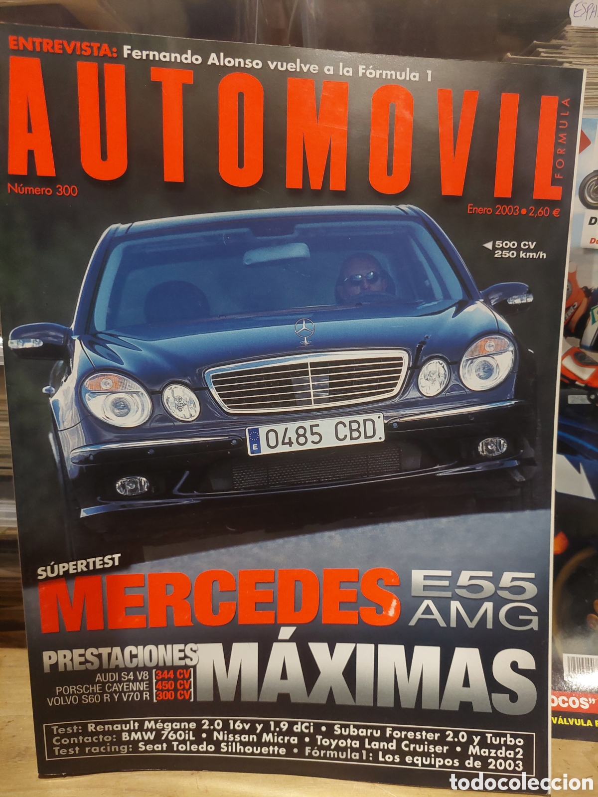 Coches: 2003 REVISTAS AUTOM&Oacute;VIL N&Uacute;MEROS 300 301 304 309 313