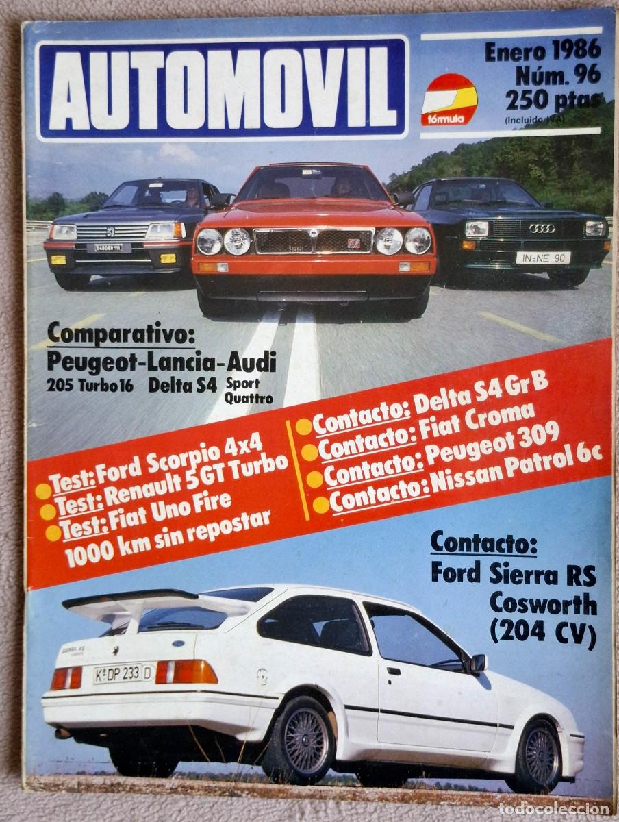 Coches: Revista Autom&oacute;vil No96 enero de 1986-4