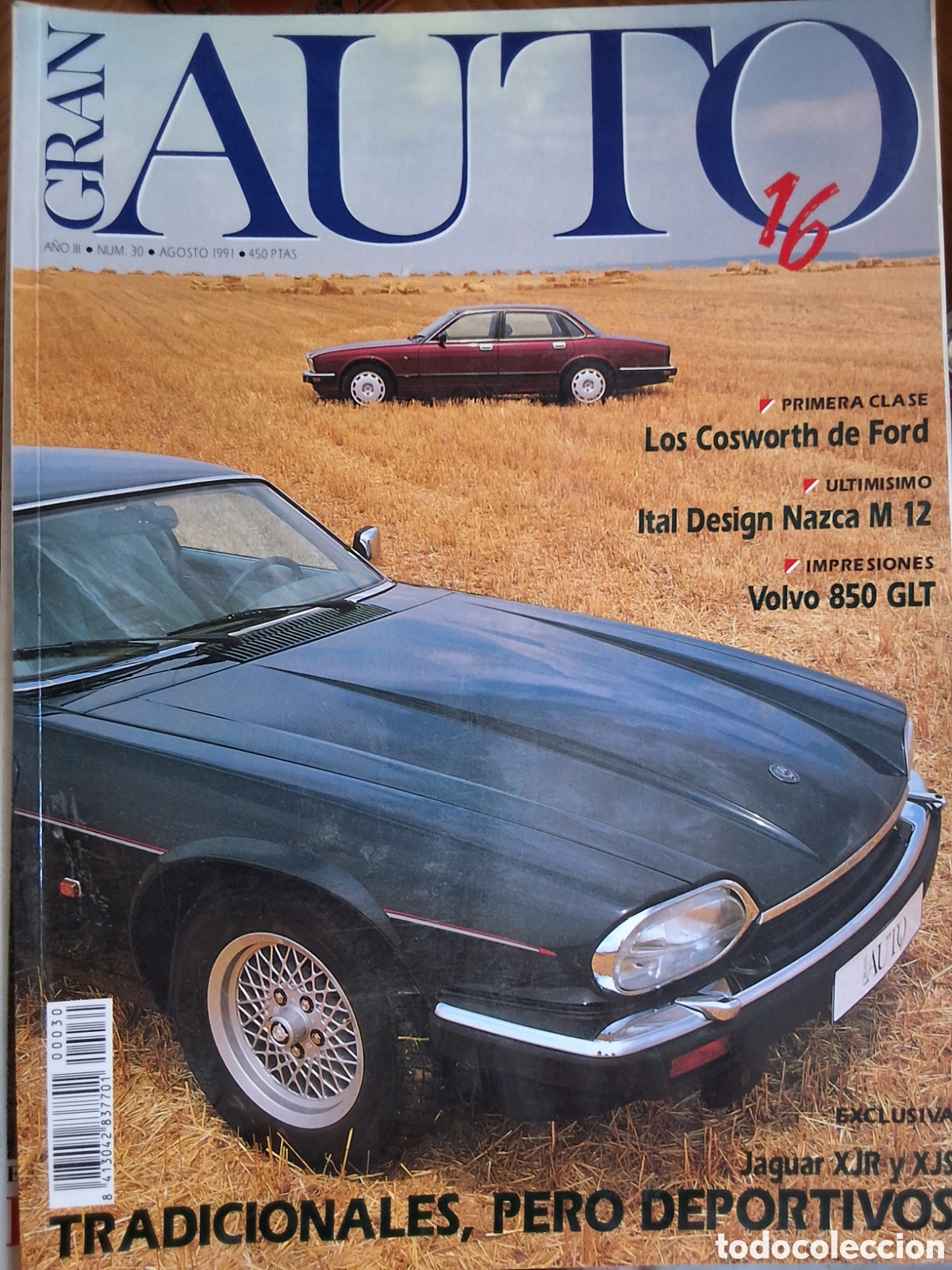 Coches: Gran auto 16 revista coches n&uacute;mero 30 a&ntilde;o 1991/8